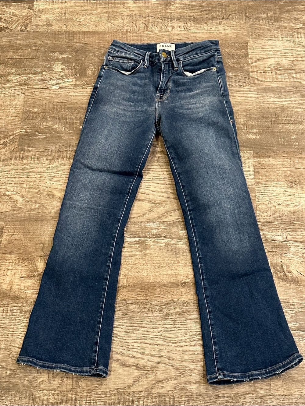 Frame Denim Women's Le Crop Mini Boot Size 25